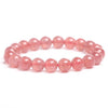 TCC™ Natural Rose Quartz Good Life & Relationship Charm Bracelet